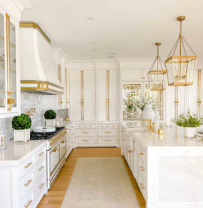 Galley Kitchen With Peninsula
